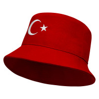 Nike Turkije Apex Bucket Hat 2026-2028 Rood Wit