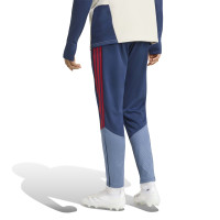 adidas Bayern Munich Survêtement 1/4-Zip 2026-2027 Bleu Foncé Rouge Doré