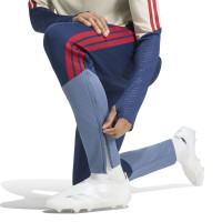 adidas Bayern Munich Pantalon d'Entraînement 2026-2027 Bleu Foncé Rouge Doré