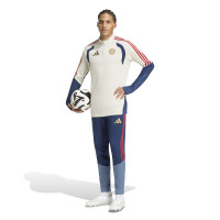 adidas Bayern Munich Pantalon d'Entraînement 2026-2027 Bleu Foncé Rouge Doré