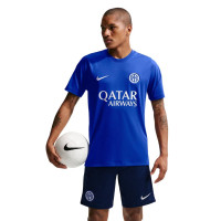Nike Inter Milan Strike Trainingsshirt 2026-2027 Blauw Donkerblauw Wit