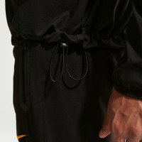 Veste Windrunner Nike Inter Milan Tech Woven, noir, bleu, doré