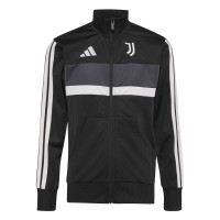 adidas Juventus Trainingspak 2026-2027 Kids Zwart Wit Grijs