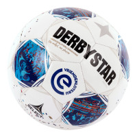 Derbystar Eredivisie Replica Ballon de Foot Taille 5 2026-2027 Blanc Bleu Rouge