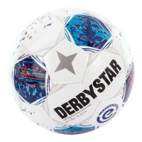 Derbystar Eredivisie Replica Ballon de Foot Taille 5 2026-2027 Blanc Bleu Rouge