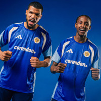 Kit d'entraînement adidas FFK Curaçao 2026-2028 Sponsors Blue