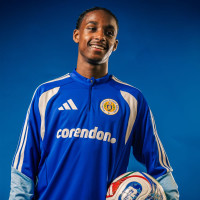 adidas FFK Curacao Trainingspak 1/4-Zip 2026-2028 Sponsors Blauw