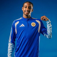 Haut d'entraînement adidas FFK Curaçao 1/4-Zip 2026-2028 Bleu