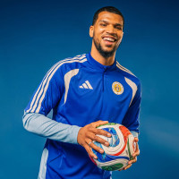 Haut d'entraînement adidas FFK Curaçao 1/4-Zip 2026-2028 Bleu