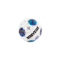 Derbystar Eredivisie Mini Ballon de Foot Taille 1 2026-2027 Blanc Bleu Rouge
