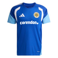 Maillot d'entraînement adidas FFK Curaçao 2026-2028 Sponsors Bleu