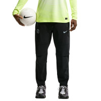 Nike Paris Saint-Germain Tech Woven Pantalon d'Entraînement 2026-2027 Noir Blanc
