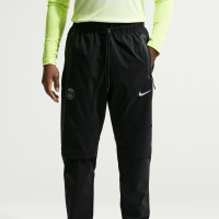 Nike Paris Saint-Germain Tech Woven Pantalon d'Entraînement 2026-2027 Noir Blanc