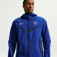 Nike Paris Saint-Germain Tech Woven Anthem Windrunner Jack Blauw Zwart Wit