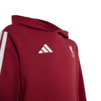 adidas Liverpool Hoodie 2026-2027 Kids Rood Wit