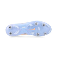 Nike Tiempo Maestro LV8 Elite IJzeren-Nop Voetbalschoenen (SG) Lichtblauw Paarsblauw Brons