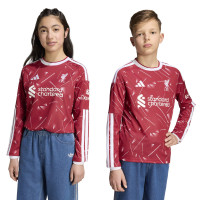 adidas Liverpool Thuisshirt Lange Mouwen 2026-2027 Kids