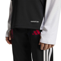 adidas Liverpool Trainingstrui 1/4-Zip 2026-2027 Kids Zwart Grijs Wit Rood