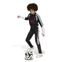adidas Liverpool Trainingsbroek 2026-2027 Kids Zwart Grijs Wit Rood