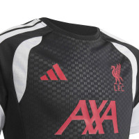 adidas Liverpool Trainingsset 2026-2027 Kids Zwart Grijs Wit Rood