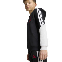Survêtement à capuche adidas Liverpool 2026-2027 pour Enfants, noir, gris, blanc, rouge