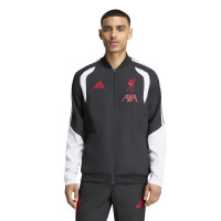 adidas Liverpool Presentatie Trainingspak 2026-2027 Zwart Grijs Wit Rood