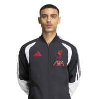 adidas Liverpool Presentatie Trainingspak 2026-2027 Zwart Grijs Wit Rood