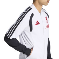adidas Liverpool Presentatie Trainingsjack 2026-2027 Wit Zwart Rood
