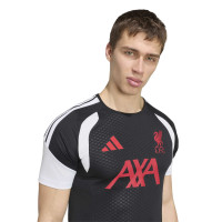 adidas Liverpool Trainingsshirt 2026-2027 Zwart Grijs Wit Rood