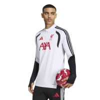 adidas Liverpool Trainingstrui 1/4-Zip 2026-2027 Wit Zwart Rood