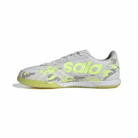 adidas Top Sala Competition II Zaalvoetbalschoenen (IN) Lichtgrijs Lichtgroen Lime
