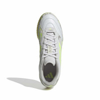 adidas Top Sala Competition II Zaalvoetbalschoenen (IN) Lichtgrijs Lichtgroen Lime