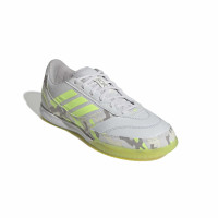 adidas Top Sala Competition II Zaalvoetbalschoenen (IN) Lichtgrijs Lichtgroen Lime