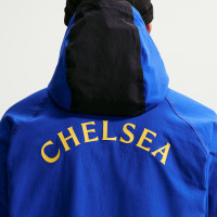 Veste tissée Nike Chelsea Tech bleu foncé bleu foncé jaune doré