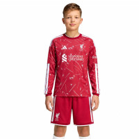 adidas Liverpool Thuisset Lange Mouwen 2026-2027 Kids