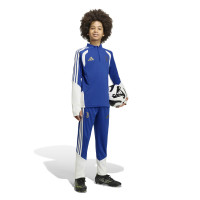 adidas Juventus Trainingstrui 1/4-Zip 2026-2027 Kids Blauw Wit Goud