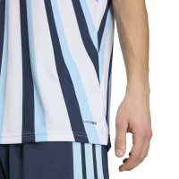 adidas Argentine Pre-Match Maillot d'Entraînement 2026-2028 Blanc Bleu Foncé Bleu Clair