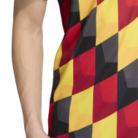 adidas Allemagne Pre-Match Maillot d'Entraînement 2026-2028 Noir Jaune Rouge Blanc