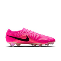 Nike Tiempo Maestro Elite Gazon Naturel Chaussures de Foot (FG) Rose Vif Noir