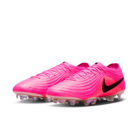 Nike Tiempo Maestro Elite Gazon Naturel Chaussures de Foot (FG) Rose Vif Noir