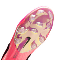 Nike Tiempo Maestro Elite Gazon Naturel Chaussures de Foot (FG) Rose Vif Noir