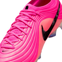 Nike Tiempo Maestro Elite Gazon Naturel Chaussures de Foot (FG) Rose Vif Noir