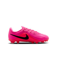 Nike Tiempo Maestro Academy Gazon Naturel Artificiel Chaussures de Foot (MG) Enfants Rose Vif Noir