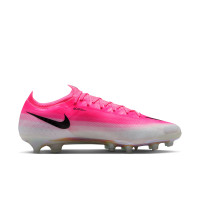 Nike Mercurial Vapor 17 Elite Gazon Artificiel Chaussures de Foot (AG) Rose Vif Blanc Noir