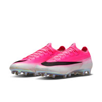 Nike Mercurial Vapor 17 Elite Gazon Artificiel Chaussures de Foot (AG) Rose Vif Blanc Noir