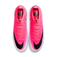 Nike Mercurial Vapor 17 Elite Crampons Vissés Chaussures de Foot (SG) Rose Vif Blanc Noir