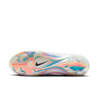 Nike Mercurial Vapor 17 Elite Gazon Naturel Chaussures de Foot (FG) Rose Vif Blanc Noir