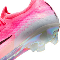 Nike Mercurial Vapor 17 Elite Gazon Naturel Chaussures de Foot (FG) Rose Vif Blanc Noir
