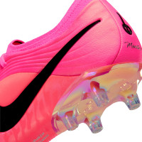 Nike Tiempo Maestro Elite Gazon Artificiel Chaussures de Foot (AG) Rose Vif Noir