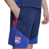 adidas Olympique Lyon Trainingsbroekje 2026-2027 Donkerblauw Blauw Rood